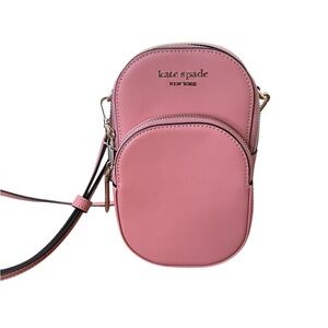 Kate Spade Spencer North South Phone Crossbody/Serene Pink